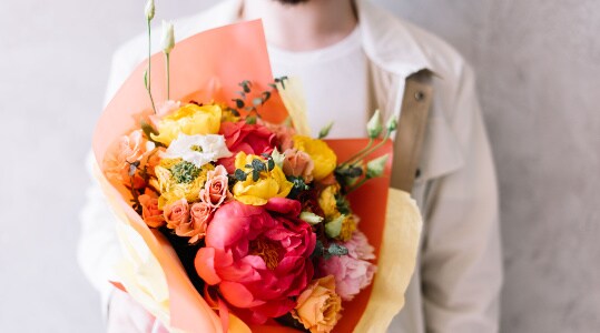 Beautiful Seasonal Flowers Banner